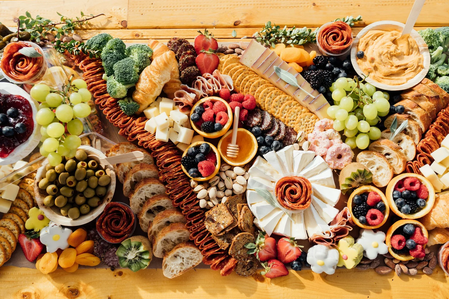Luxury charcuterie board